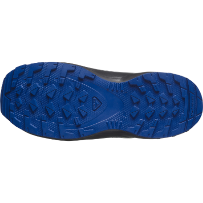 Salomon XA Pro V8 WP J i farven Nautical Blue / Black / Sharp Green